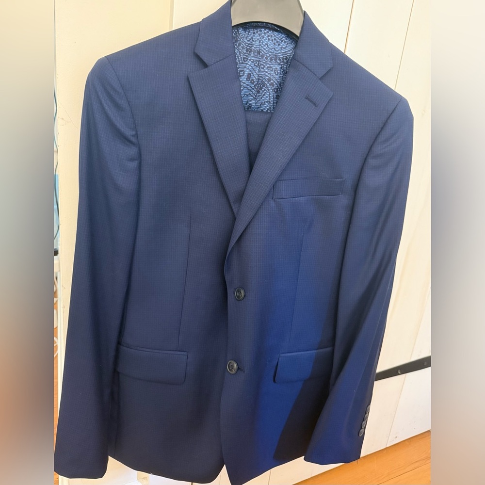 TALLIA 36S The Mason Fit Wool Blend Suit
